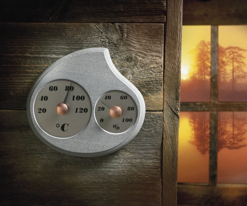 Soapstone Sauna thermometers & hygrometers