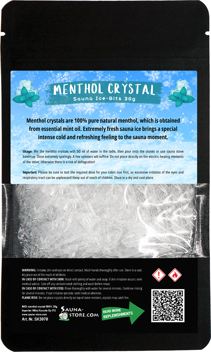 Menthol Crystal Sauna Ice-Bits 30 g