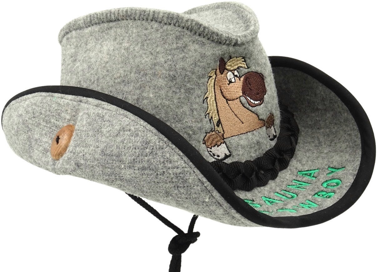 Sauna & Hot Tub Hat: Sauna Cowboy | Sauna-store.com