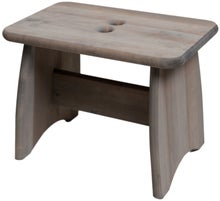 Grey EcoFurn Palli Stool made from alder.