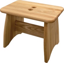 EcoFurn Palli Stool made from oiled oak.