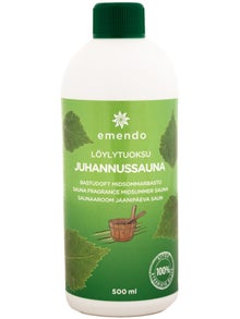 Emendo Midsummer Sauna sauna scent in a 500 ml bottle.