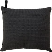 Emendo sauna pillow, dark gray waffle