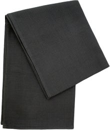 Emendo sauna seat cover 50 x 150 cm, dark gray waffle