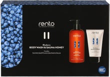 Rento gift set Blueberry &ndash; shower gel and sauna honey