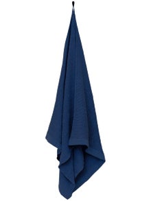 Rento Kenno dark blue bath towel 90 x 180 cm.