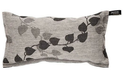 Jokipiin Pellava Wind Sauna Pillow 22 x 40 cm, linen/black